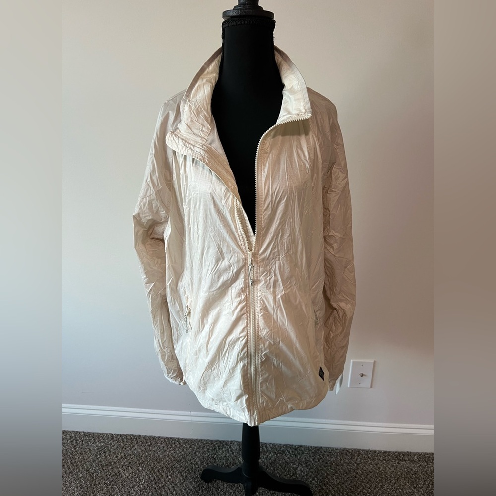 Abercrombie & Fitch Lightweight Cream Utility Jacket